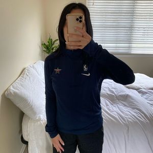 Nike NBA G League New Orleans Pelicans Birmingham Squadron half zip pullover